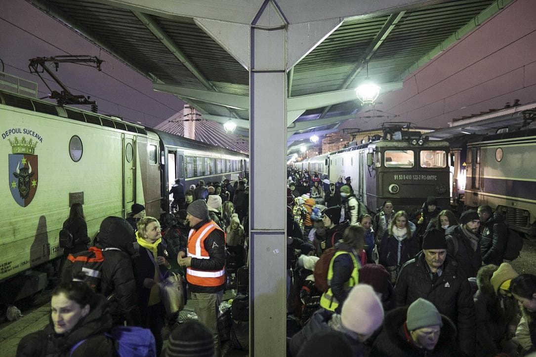 Ukrainian refugees granted 5 days of free transportation upon arriving in Romania