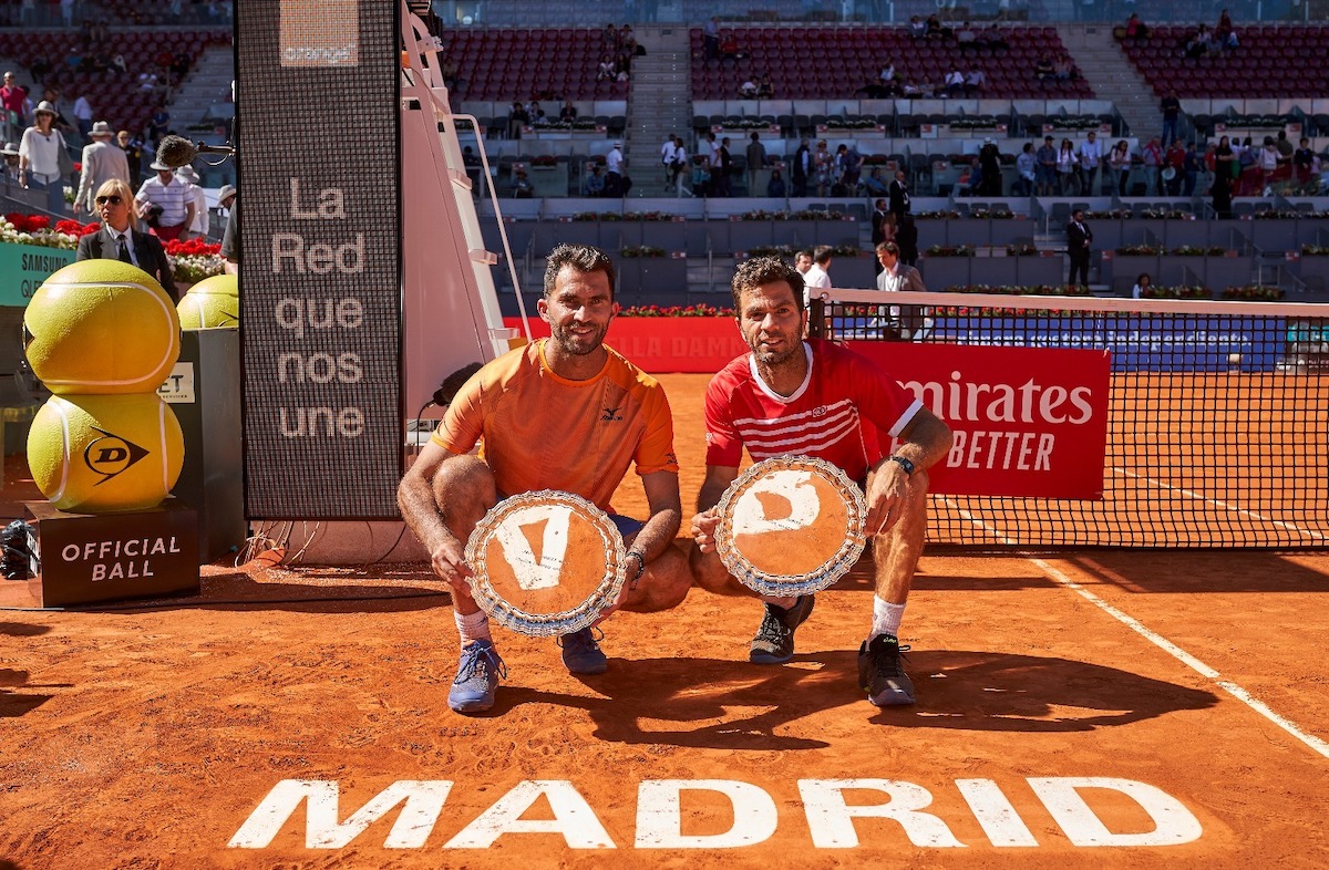 Romanian tennis player Horia Tecau and Dutch doubles ...
