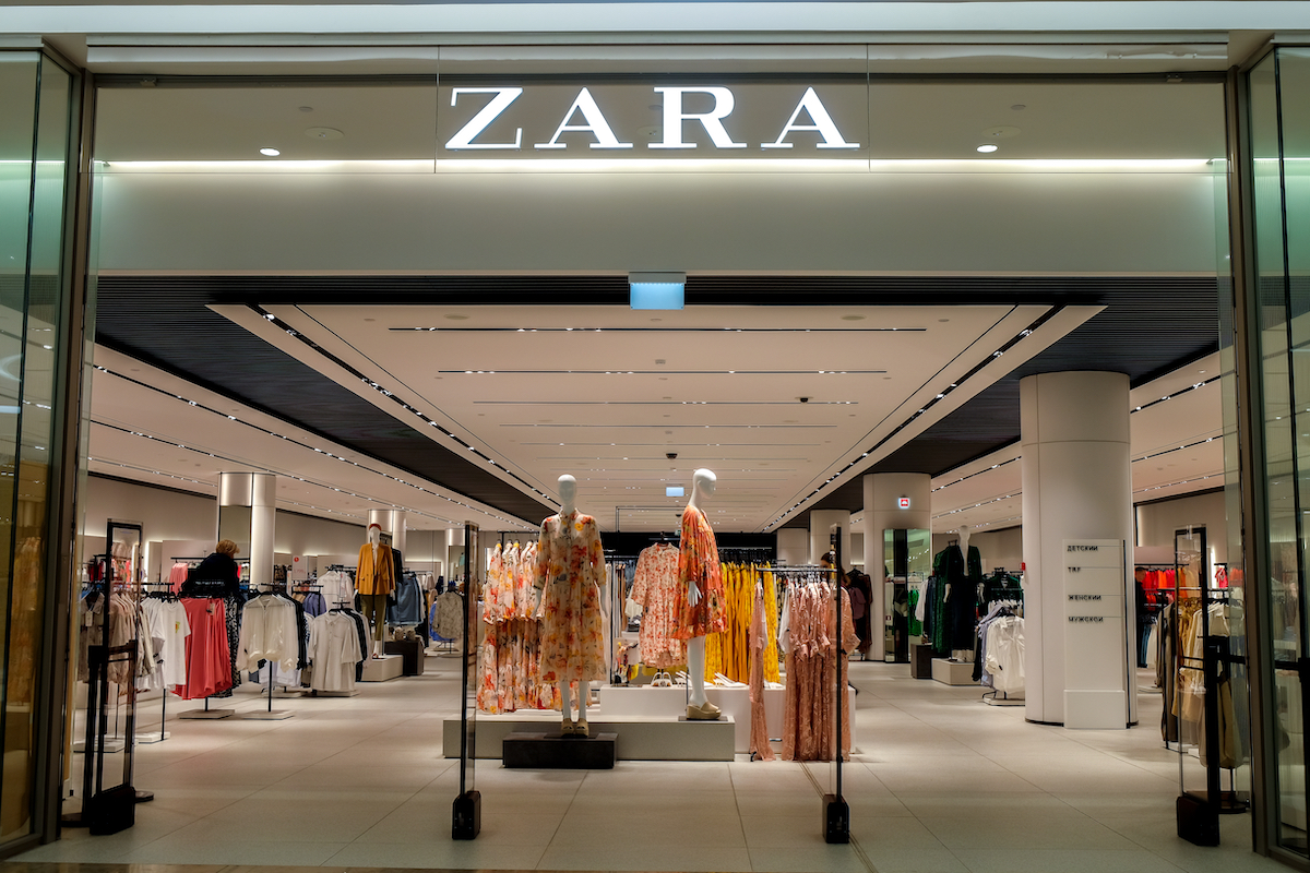 Сайт Магазина Zara