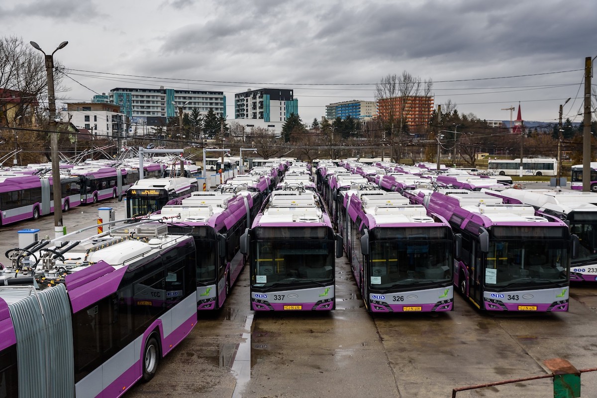 Half Of Cluj Napoca S Public Transport Fleet Is Electric Mayor