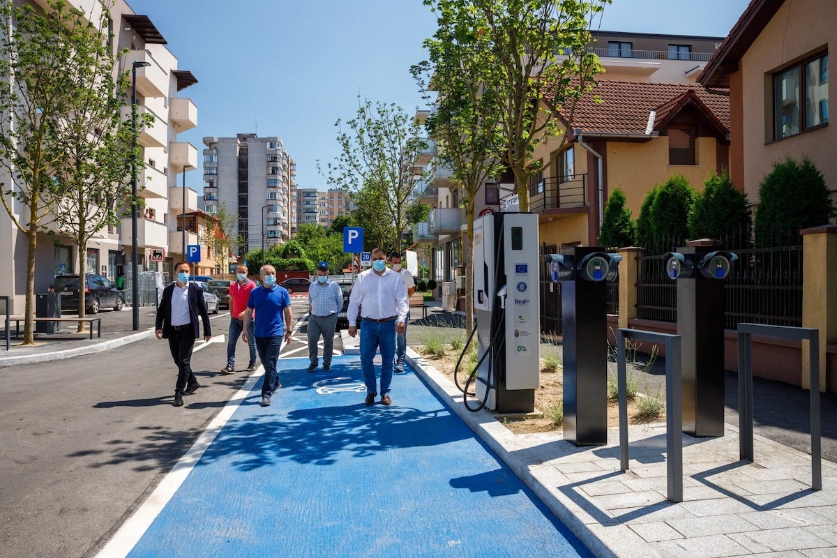 Romania’s first smart street opens in ClujNapoca Romania Insider
