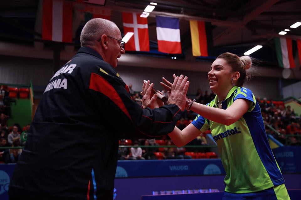 Romania’s Bernadette Szocs wins gold at Europe Top 16 table tennis