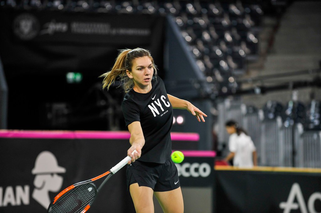 Romania's tennis ace Simona Halep 