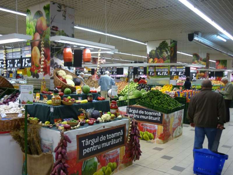  Carrefour  stores in Bucharest to sell Romanian organic 