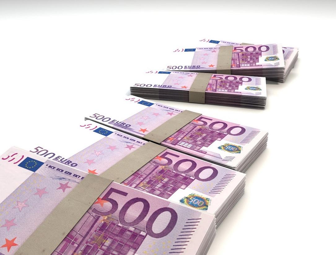 500 Euro Money Banknotes Isolated On A White Background Stock Photo Image Of Five Debt 133258298