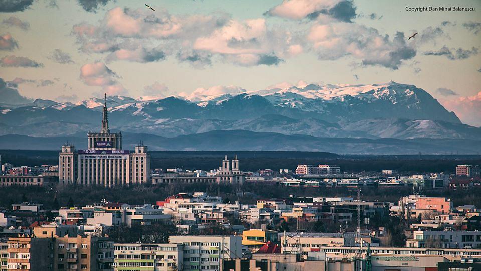 Romanian Photo Of The Day Bucegi Mountains Visible From