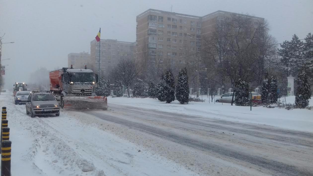 Blizzard returns to Romania Highways and roads closed, dozens of
